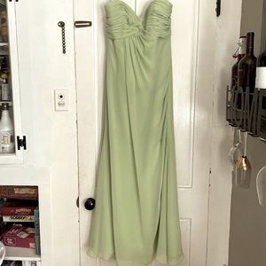 Green Bridesmaid Dress